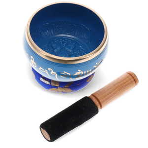 Blue Singing Bowl – Note D Wisdom is Yours