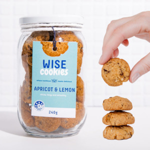 4 5 Health Stars: Apricot & Lemon Wise Cookie Gift Jar