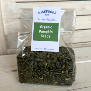 Organic Green Pumpkin Seeds - Wisefoods Refillery