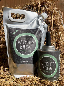 Products: Travel tin and 1.5l Refill Pouch Witches Brew