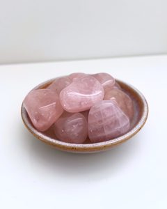 Rose Quartz Tumble Love & Compassion With Energy