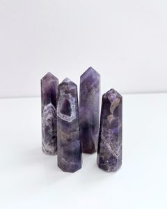 Products: Amethyst Crystal Towers Intuition & Tranquility With Energy