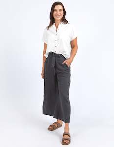 Pants Skirts: Bliss Washed Pant Black