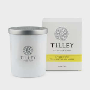 Tilley Soaps: White Collection Candle