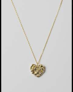 Heart Flower Necklace