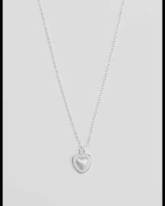 Pearl Heart Necklace