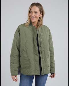 Miley Quilted Jacket - Clover