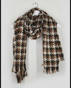 Houndstooth Scarf