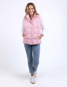 Core Puffer Vest Soft Pink
