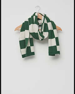 Jewellery: Knitted Check Scarf