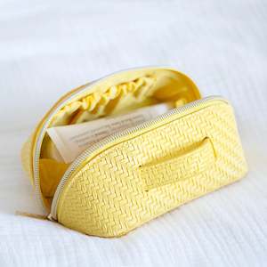 Jasmines Top Picks: Herringbone Beauty Bag Small