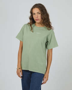 Tops: Logo Tee Green