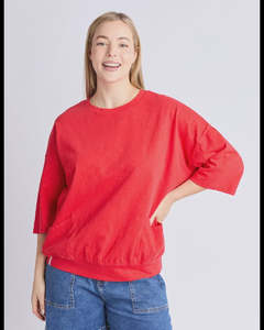 Tops: Maizie Sweat Poppy