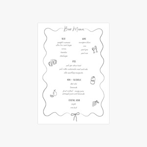 Frontpage: Brie Bar Menu