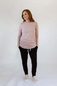 Jumper: CREW JUMPER | BLUSH