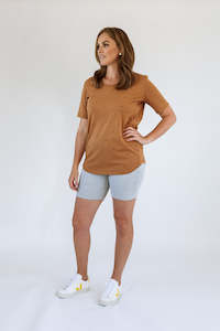 T Shirt: STAPLE T | RUST