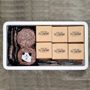 Products: Wapiti Pies & Wapiti Burger Patties (Large)