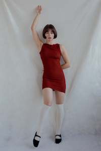 SS23ORDER1: Onure Silk Rib Mini Dress