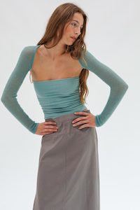 ZZ Cashmere Sleeves - Ocean