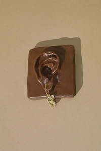 Mars Offical: Mars Official Love Letter Sleepers Gold Plated Sterling Silver