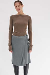 Elysian Silk Cashmere Skirt