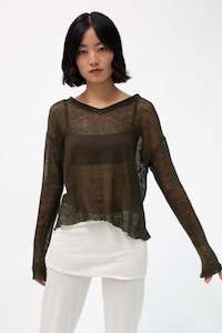 Final Sale: Ravel Linen Top