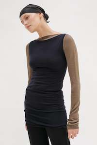 All: Onure Silk Mini Dress - Ink