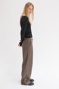 Products: Leeway Linen Pants - Khaki