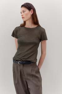 All: Minikin Linen Top - Bush Walk