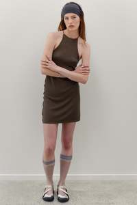 Sweet Sale: Delta Bamboo Cotton Dress - Moss