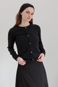 Products: Chimes CASHMERE Cardigan - Black