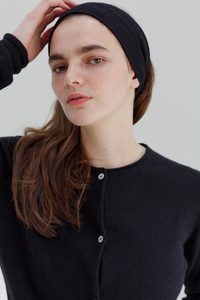 All: Rei Silk Cashmere Band - Noir