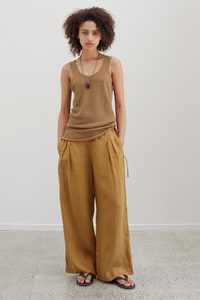 New: Yudi Linen Pants - Sunstone