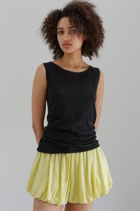 New: Otti Hemp Top  - Black