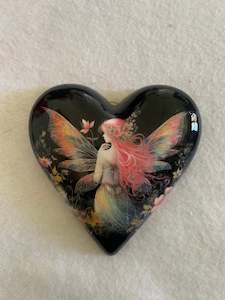 Decoupaged  Hanging Heart