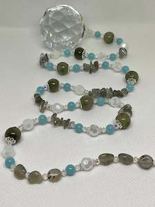 All: Hanging Crystal-Labradorite