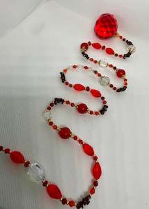 Hanging Crystal-Garnet