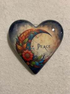 Decoupaged  Hanging Heart