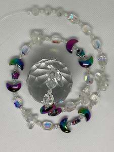 Hanging Crystals: Hanging Crystal-Stars & Moon