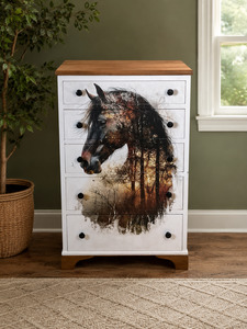 Furniture: Tallboy-Horse