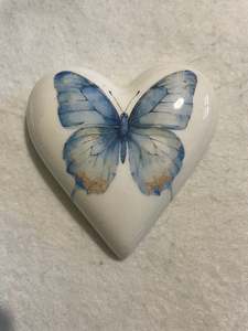 Decoupaged  Hanging Heart