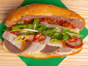 Products: Fried eggs baguette