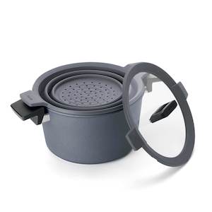 All Woll: Concept Plus Pots With Steamer Insert