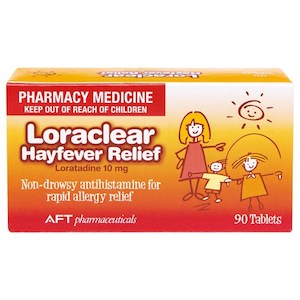Family Health Allergy Sinus: Loraclear Hayfever Relief Tablets 90's