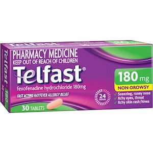 Telfast Tablets 30's