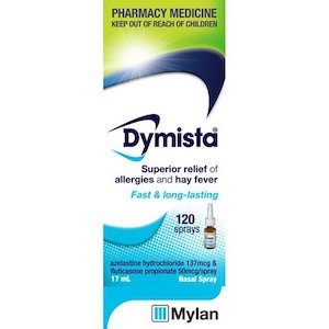 Family Health Allergy Sinus: Dymista Nasal Spray 17ml
