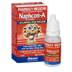 Family Health Allergy Sinus: Naphcon-A Eye Drops 15ml