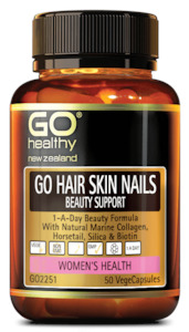 Family Health Womens Health: Go Healthy Go Hair Skin Nails Beauty Support 50 Caps