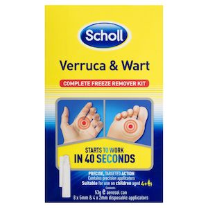 Family Health: Scholl Verruca & Wart Remover Kit 80ml