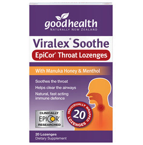 Family Health: Good Health Viralex Soothe Throat 20 Lozengers